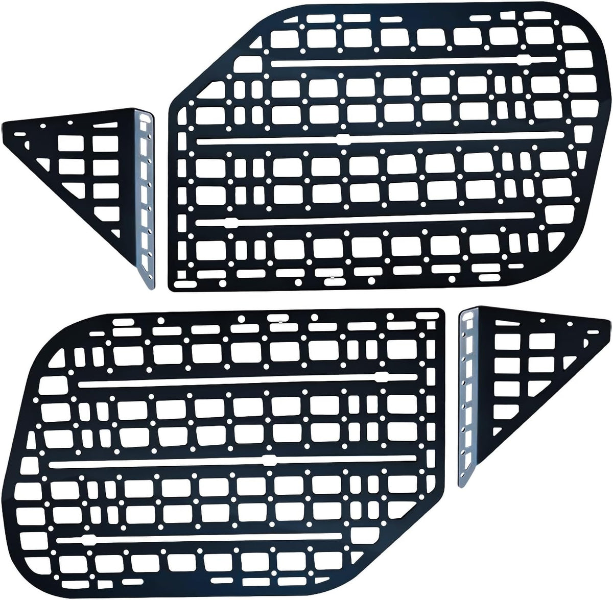 Rear Window Molle Panel Interior Cargo Rack for 2010-2024 Toyota 4Runner | Stainless Steel Material,Modular Storage Panel System,Fits 5th Generation 4Runner,No Drilling Required