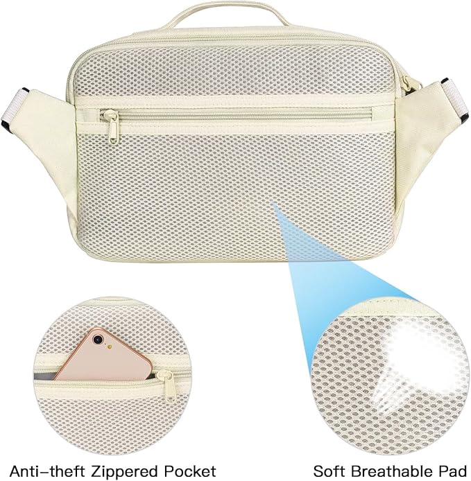 MOSISO Camera Shoulder Bag Case Crossbody Sling Purse, DSLR/SLR/Mirrorless
