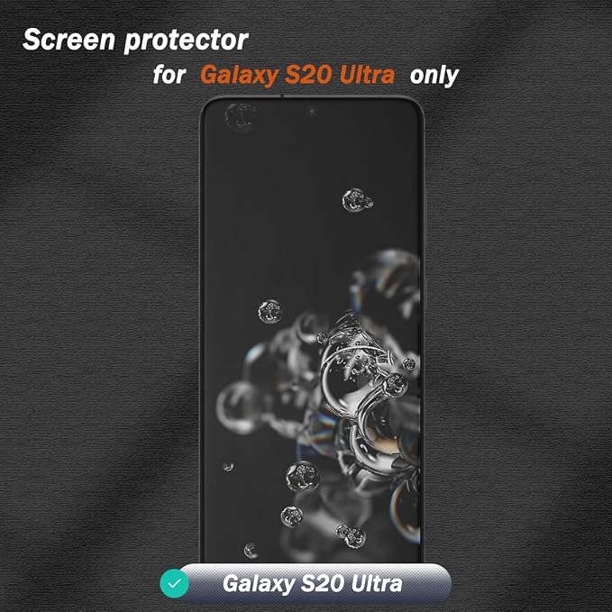 3+2 Pack Screen Protector for Samsung Galaxy S20 Ultra Flexible TPU Film