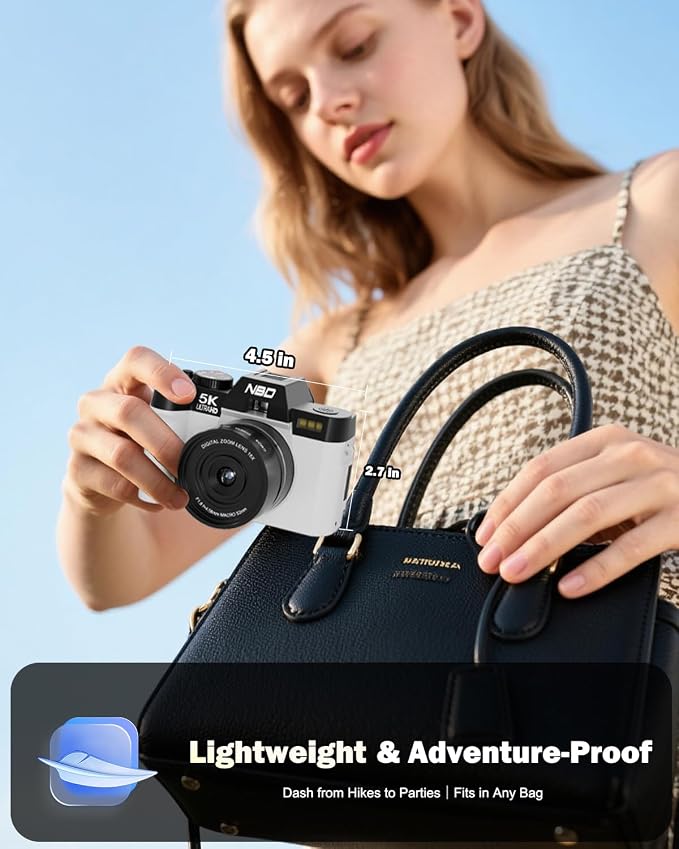 NBD 5K Digital Cameras for Photography