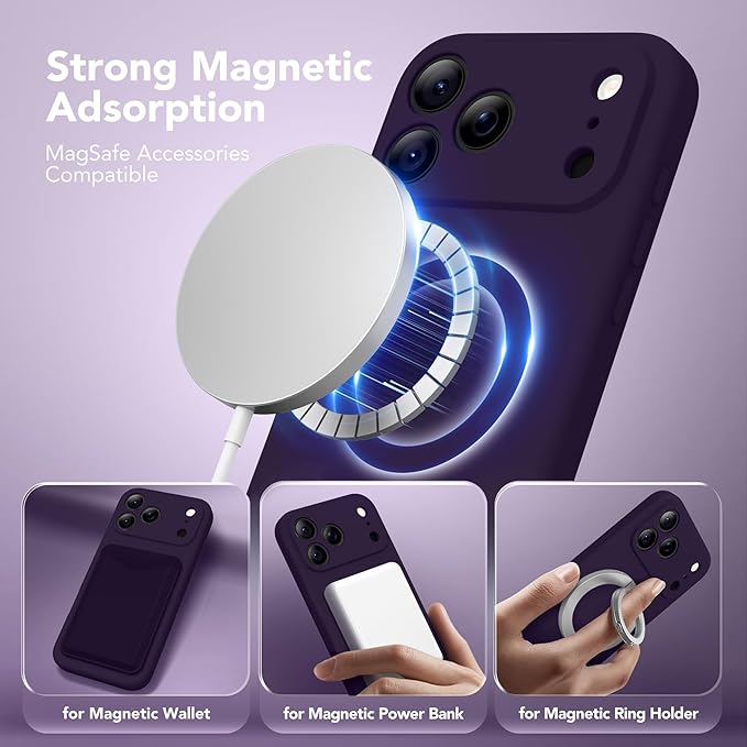 Magnetic for iPhone 17 Pro Case, Compatible