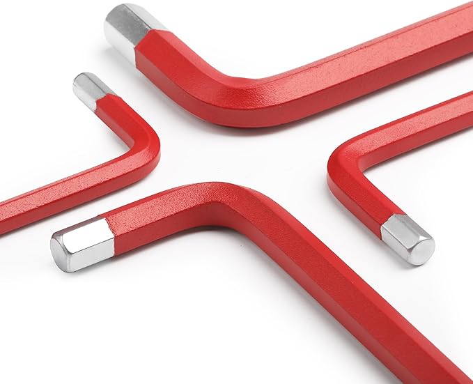 Bates- Long Allen Wrenches Sets, 13 Pack, 3.8" to 9" Length, SAE Hex Key Set (3/64" to 3/8"), Long Allen Wrench Set with Exrta Long Arm and Ball End for Precision, Mechanics, DIY, Home Repairs