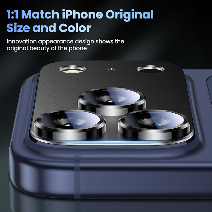 Uyiton Compatible with iPhone 17 Pro Max Camera Lens Protector