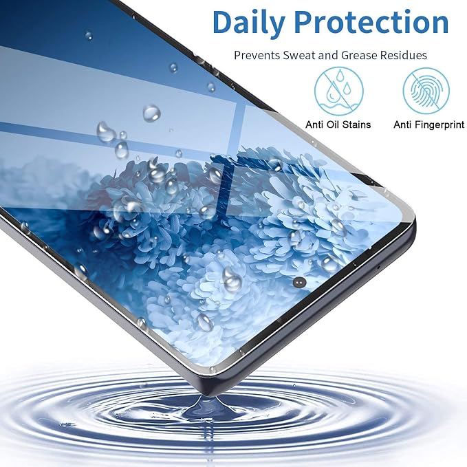 Galaxy S20 FE Screen Protector and Camera Protector, Tempered Glass Screen