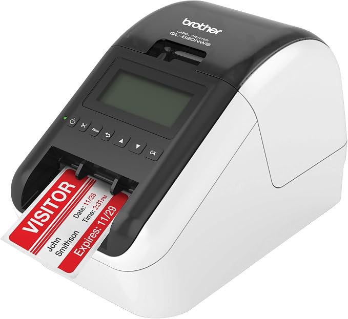 Brother Printer Labeler, Wireless Label Printer