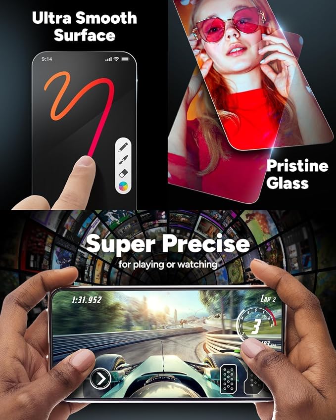 ZAGG Glass Elite Anti-Reflective Samsung Galaxy Z Fold6 Camera Lens Protector