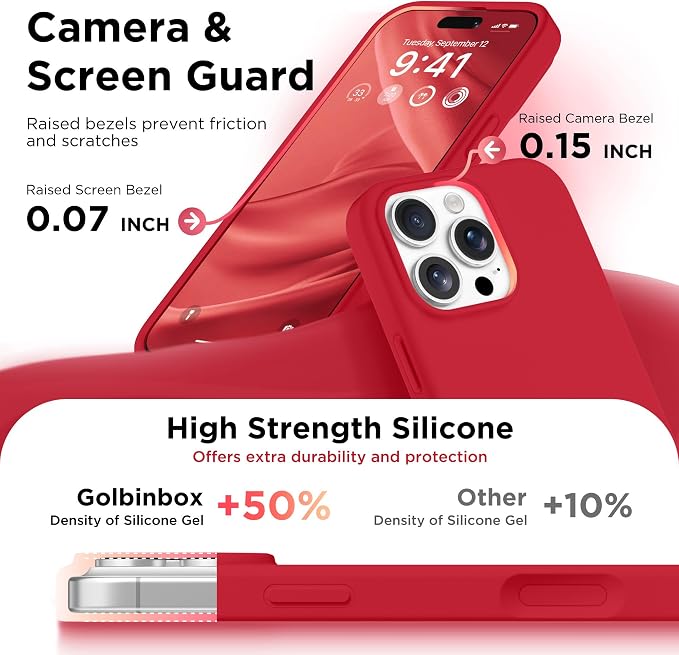 GolbinBox Magnetic for iPhone 16 Pro Case, Compatible
