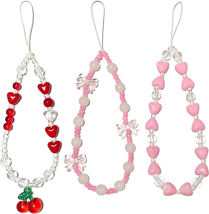 Phone Charm Strap Cute Phone Lanyard Wrist Strap Bracelet Accessories