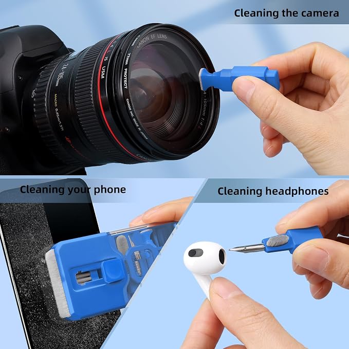 Ordilend Keyboard Cleaning Kit Laptop Cleaner, All-in-One Computer Camera