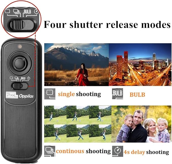Pixel 2.4GHz Wireless Remote Shutter Release Romote Control S1