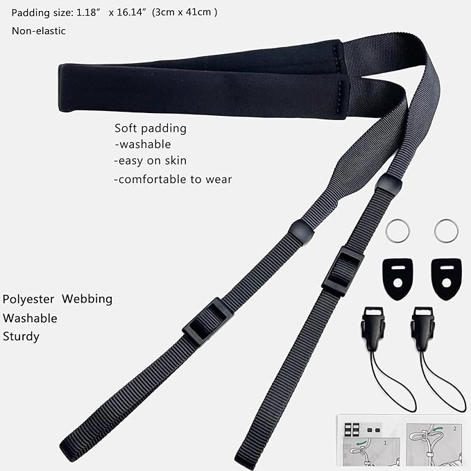 Camera Neck Strap Thin, Binocular Strap