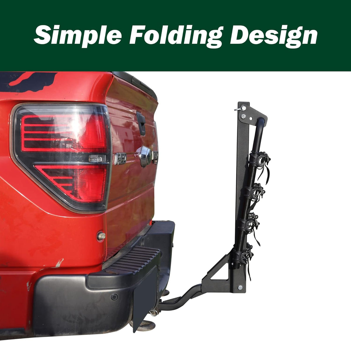 Young 4 Bike Rack - Durable Bicycle Carrier for Cars, SUVs & Minivans | Easy Assembly & Secure Locking