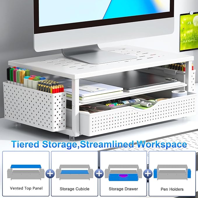 gianotter Desk Organizers and Accessories, Monitor Stand