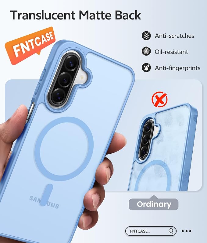 FNTCASE for Galaxy A17/A16 5G Phone Case: for Samsung A17 Cases Matte