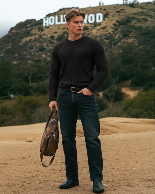 MANGOPOP Spring Thermal Shirts for Men | Brushed Fleece Casual Long Sleeve | Slim Fit Pullover for Outdoor & Daily Wear