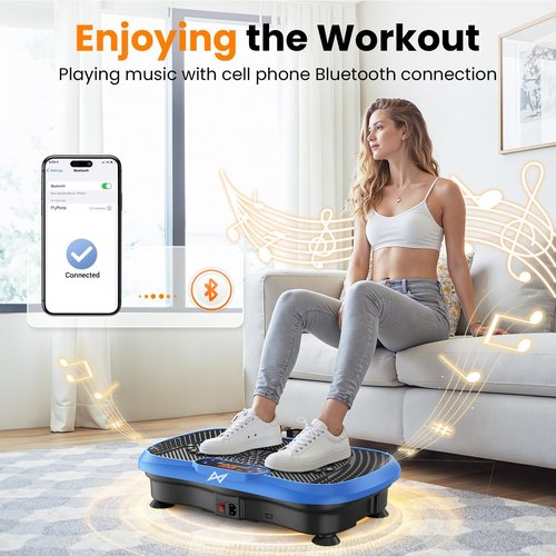 AXV Vibration Plate - Full Body Shaker Exercise Machine for Weight Loss | Home & Gym Use