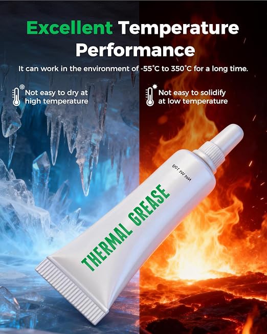 Creality 3D Printer Thermal Grease, 350°C High-Temperature Resistant Paste