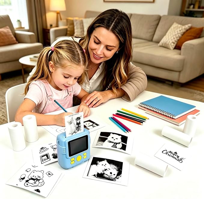 18 Rolls Kids Camera Paper Roll Refill Compatible