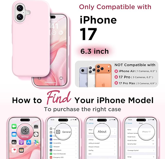 GolbinBox Magnetic for iPhone 17 Case, Compatible