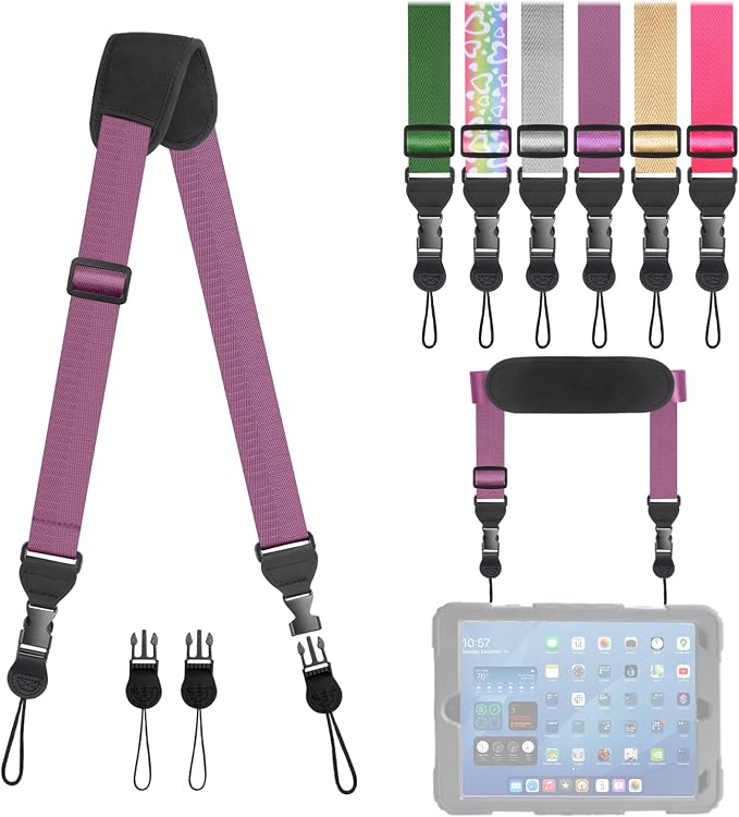 Universal Shoulder Strap, Removable Neoprene Padded Camera Strap, Adjustable