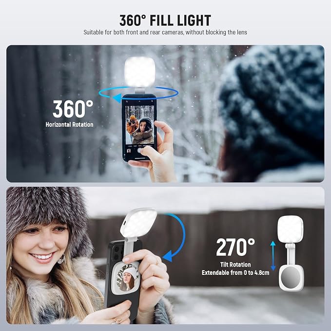 NEEWER BASICS Magnetic Selfie Light Compatible