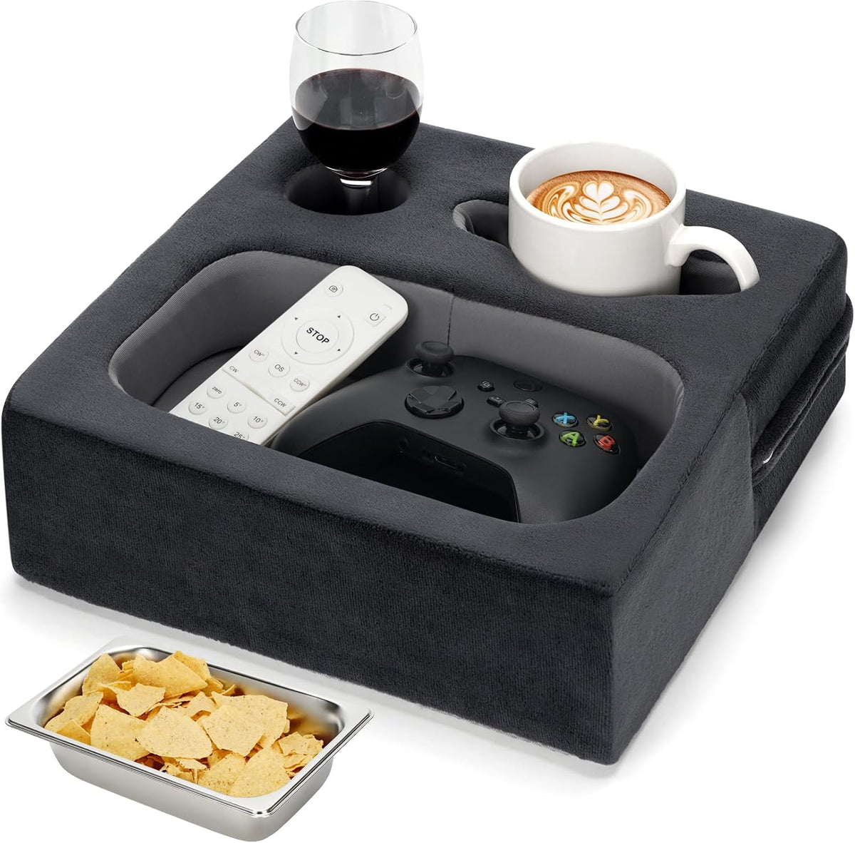 Couch Cup Holder, Couch Caddy, Couch Drink Holder, Bed Cup Tray