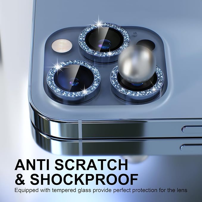 Choiche Compatible for iPhone 13 Pro/iPhone 13 Pro Max Camera Lens Protector