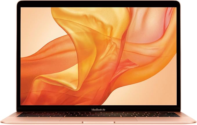 Apple 2018 MacBook Air with 1.6GHz Intel Core i5, 13-inch, 16GB RAM, 512GB SSD Gold (Renewed)