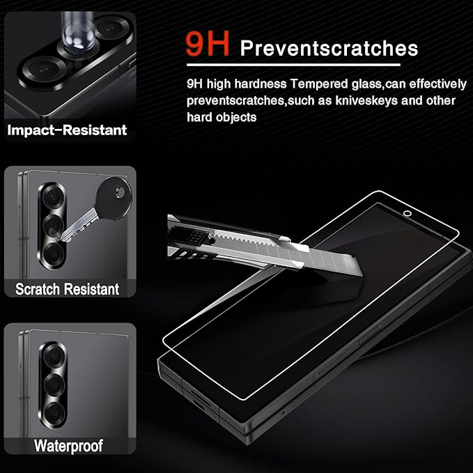 Milomdoi 9 in 1 Screen Protector