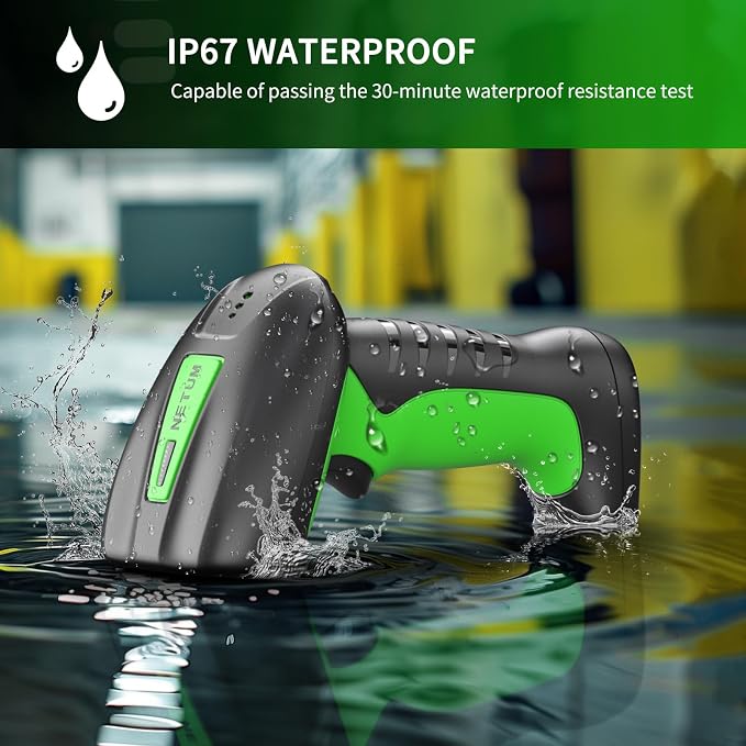 NETUM Rugged Wireless QR Code Scanner