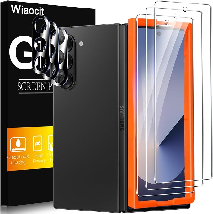 Wiaocit 3 Pack Tempered Glass Screen Protector
