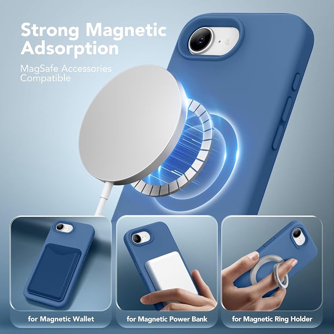 Magnetic for iPhone 17e/iPhone 16e Case, Compatible