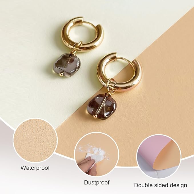 Meking 9PCS 16Patterns Product Photography Backdrops, Photo Background Flat Lay