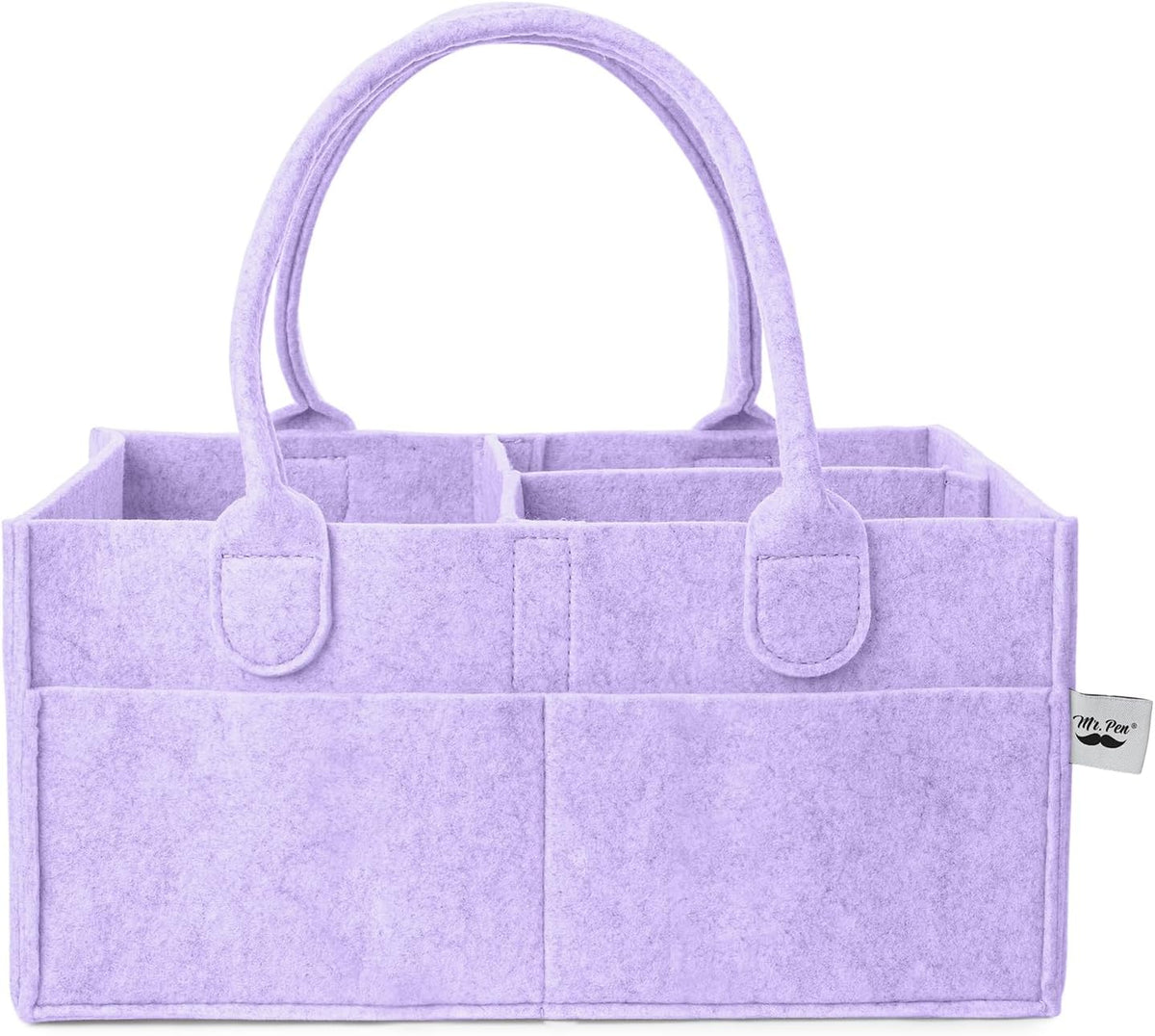 Mr. Pen- Baby Diaper Caddy Organizer, Blooming Palette | Nursery Storage Bin and Car Organizer for Diapers and Baby Wipes