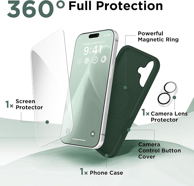 GolbinBox Magnetic for iPhone 17 Case, Compatible