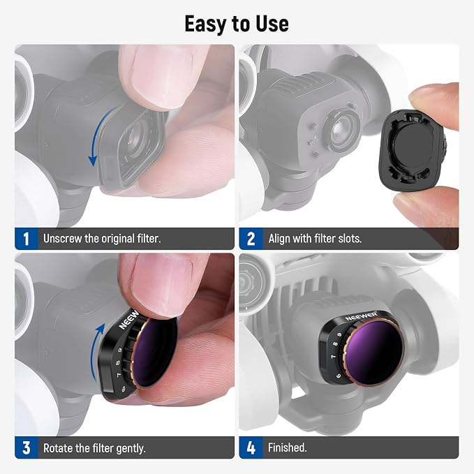 NEEWER Variable ND Filter Compatible