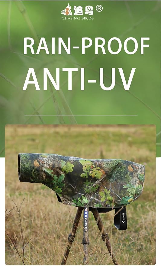 CHASING BIRDS Camouflage Waterproof Rain Covers Raincoat