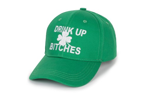 Green-4-Leaf-Clover Baseball-Cap for Men-Women - St Patrick's Shamrock Outdoor Sun Hat Breathable Sport Golf Peaked Hat