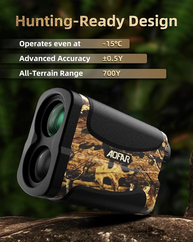 AOFAR HX-700N Hunting Range Finder 700 Yards Waterproof Archery Rangefinder