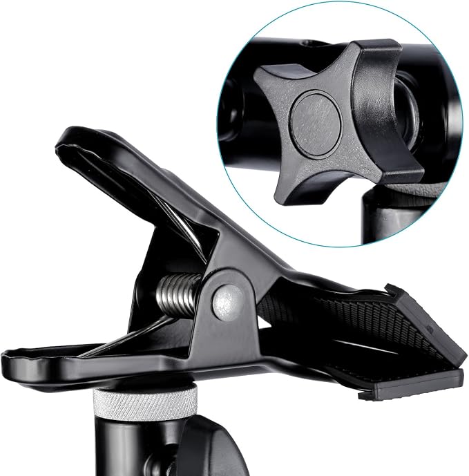 Neewer 2 PCS Photo Studio Heavy Duty Metal Clamp Holder