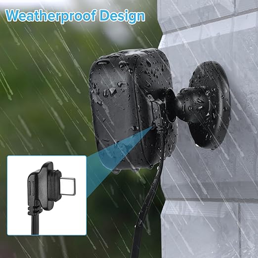 2Pack 25ft/7.5m Power Adapter for Blink Outdoor 4&&Blink XT2/XT, Weatherproof