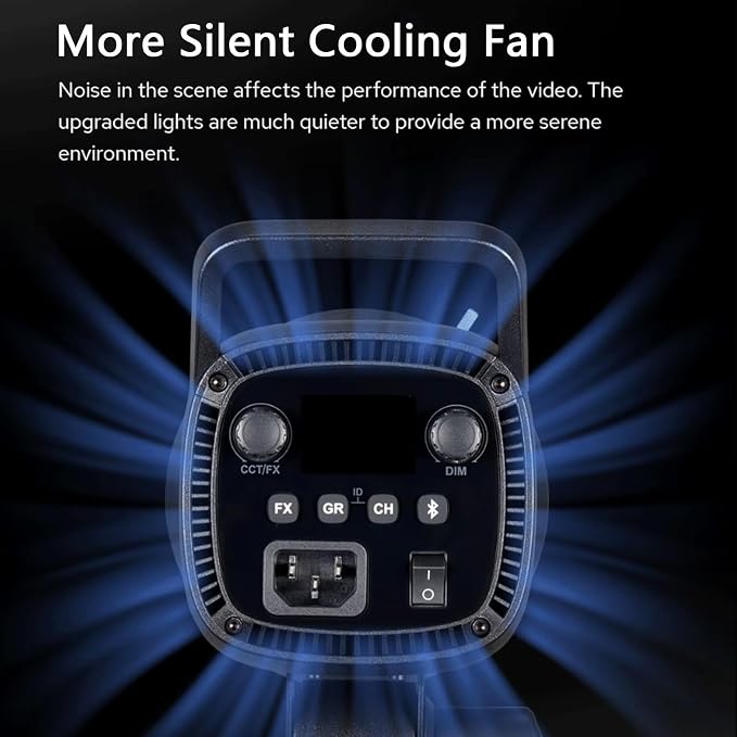 Godox SL60IID LED Video Light Kit, 70W x2 Daylight Continuous Lighting