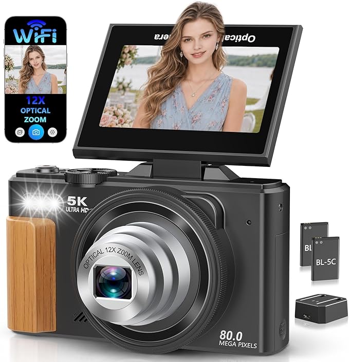 5K Digital Camera for Photography