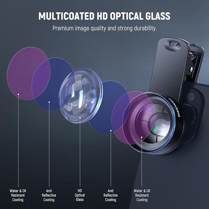 NEEWER Basics 15x Macro Phone Lens Kit