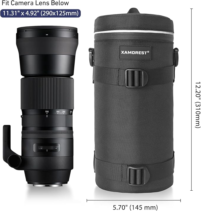 Camera Lens Case Lens Bag Compatible)