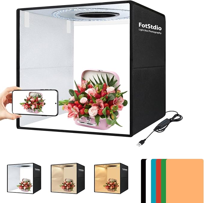 Light Box Photography, 16x16 inch Large Photo Light Box