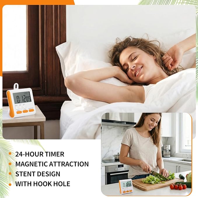 Mudder 3 Pack Digital Kitchen Timer