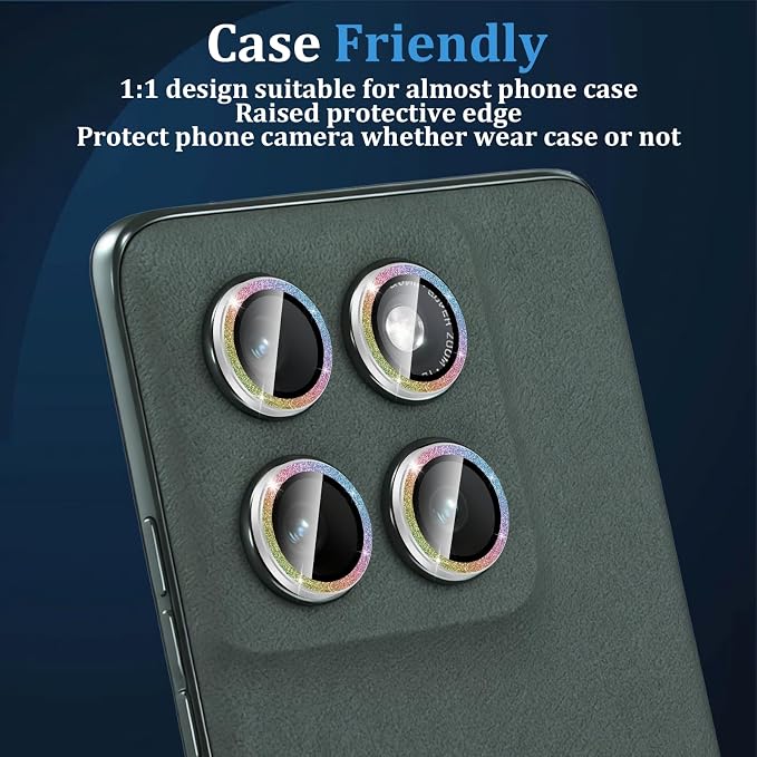 Compatible with Motorola Moto Edge 2026 Camera Lens Protector, Individual Bling