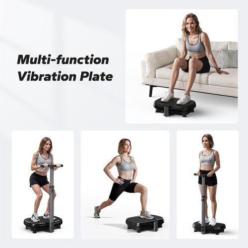 MERACH Vibration Plate Exercise Machine - Lymphatic Drainage & Weight Loss | Home Fitness Equipment for All