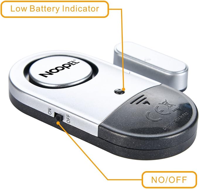 Door Alarms for Kids Safety, 120dB Loud Window Alarms for Home Security